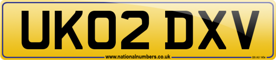 UK02 DXV