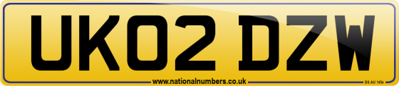 UK02 DZW