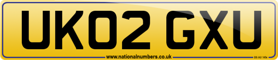 UK02 GXU