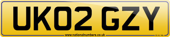 UK02 GZY