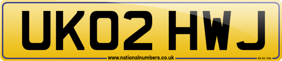 UK02 HWJ