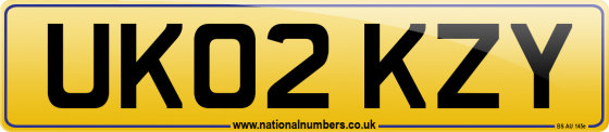UK02 KZY
