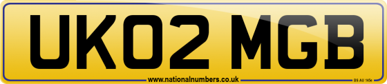 UK02 MGB