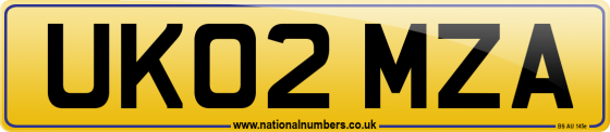 UK02 MZA