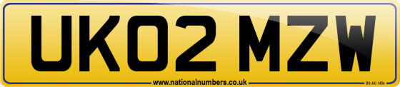 UK02 MZW