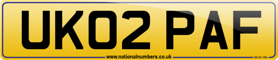 UK02 PAF