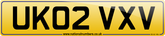 UK02 VXV