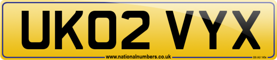 UK02 VYX