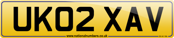 UK02 XAV