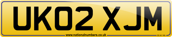 UK02 XJM