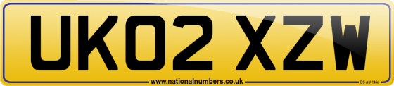 UK02 XZW