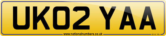 UK02 YAA