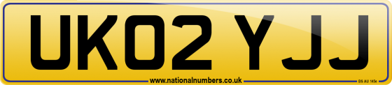 UK02 YJJ