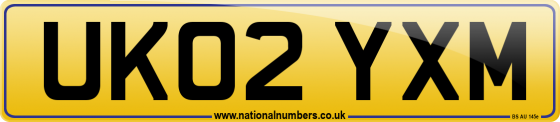 UK02 YXM