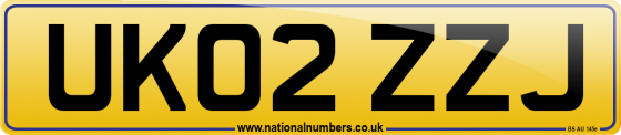 UK02 ZZJ