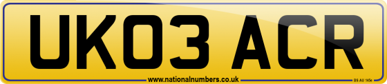 UK03 ACR