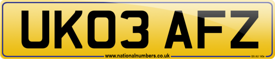 UK03 AFZ