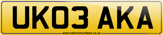 UK03 AKA