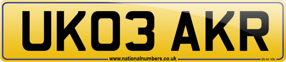 UK03 AKR