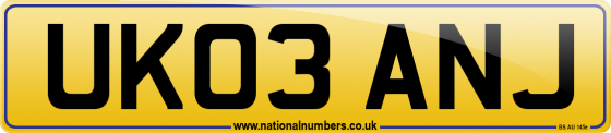 UK03 ANJ