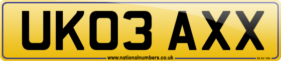 UK03 AXX