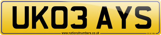 UK03 AYS