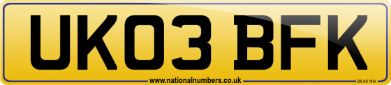 UK03 BFK