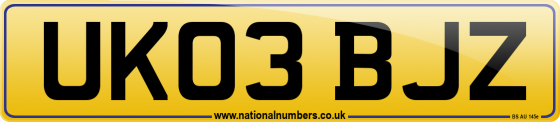 UK03 BJZ