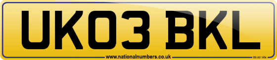 UK03 BKL