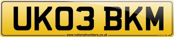UK03 BKM