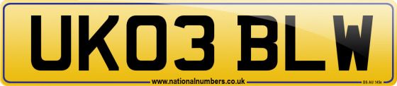 UK03 BLW