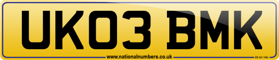 UK03 BMK