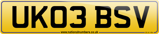 UK03 BSV