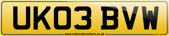 UK03 BVW