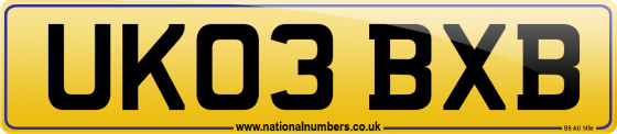 UK03 BXB