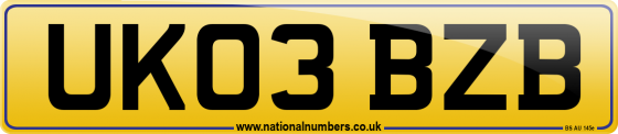 UK03 BZB