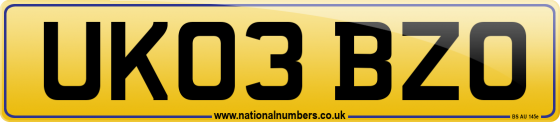 UK03 BZO