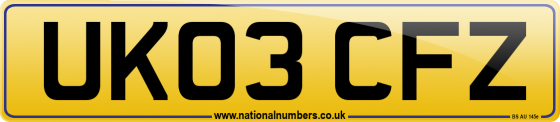 UK03 CFZ