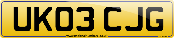 UK03 CJG