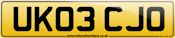 UK03 CJO