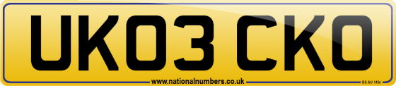 UK03 CKO