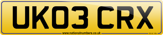 UK03 CRX
