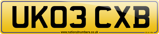 UK03 CXB