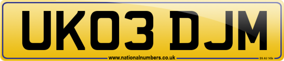 UK03 DJM