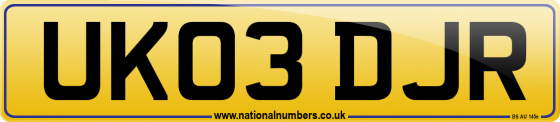 UK03 DJR