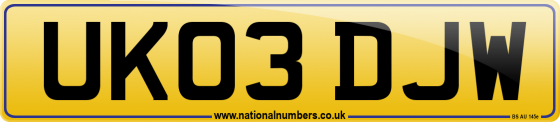 UK03 DJW