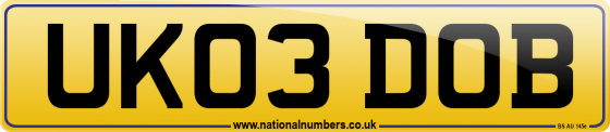 UK03 DOB
