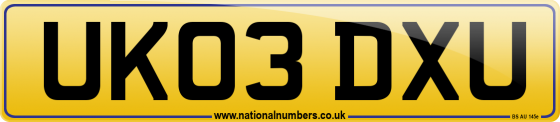 UK03 DXU
