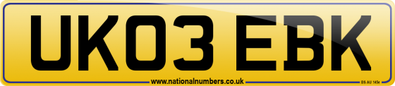 UK03 EBK