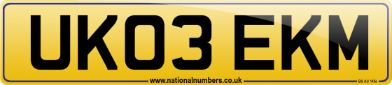 UK03 EKM